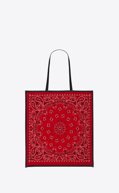 ANTIBE shopping bag in bandana canvas